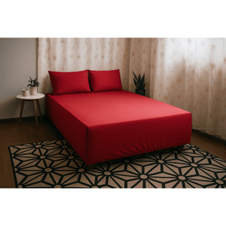 Capa Luva Box queen 3pçs em malha lisa em Oferta na Shopee