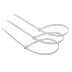 Abraçadeira Nylon 200x3,6mm Branco - Embalagem com 100 unidades - Thompson
