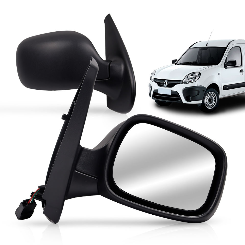Retrovisor Kangoo 03 04 05 06 2007 2008 2009 2010 2011 2012 2013 2014 2015 2016 2017 Elétrico