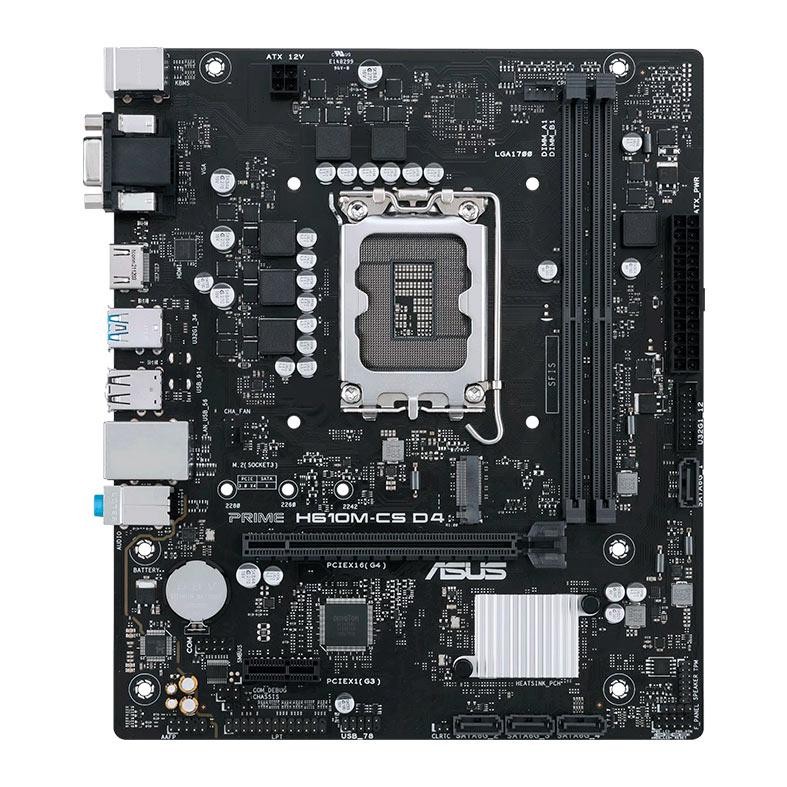 Placa Mae Asus Prime H610M-CS D4, DDR4, LGA1700, M-ATX, Chipset Intel H610, PRIME-H610M-CS-D4