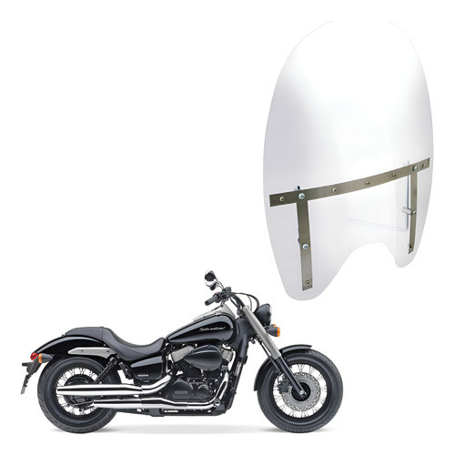 Bolha Parabrisa Custom Grande Shadow 750/700 (cristal)