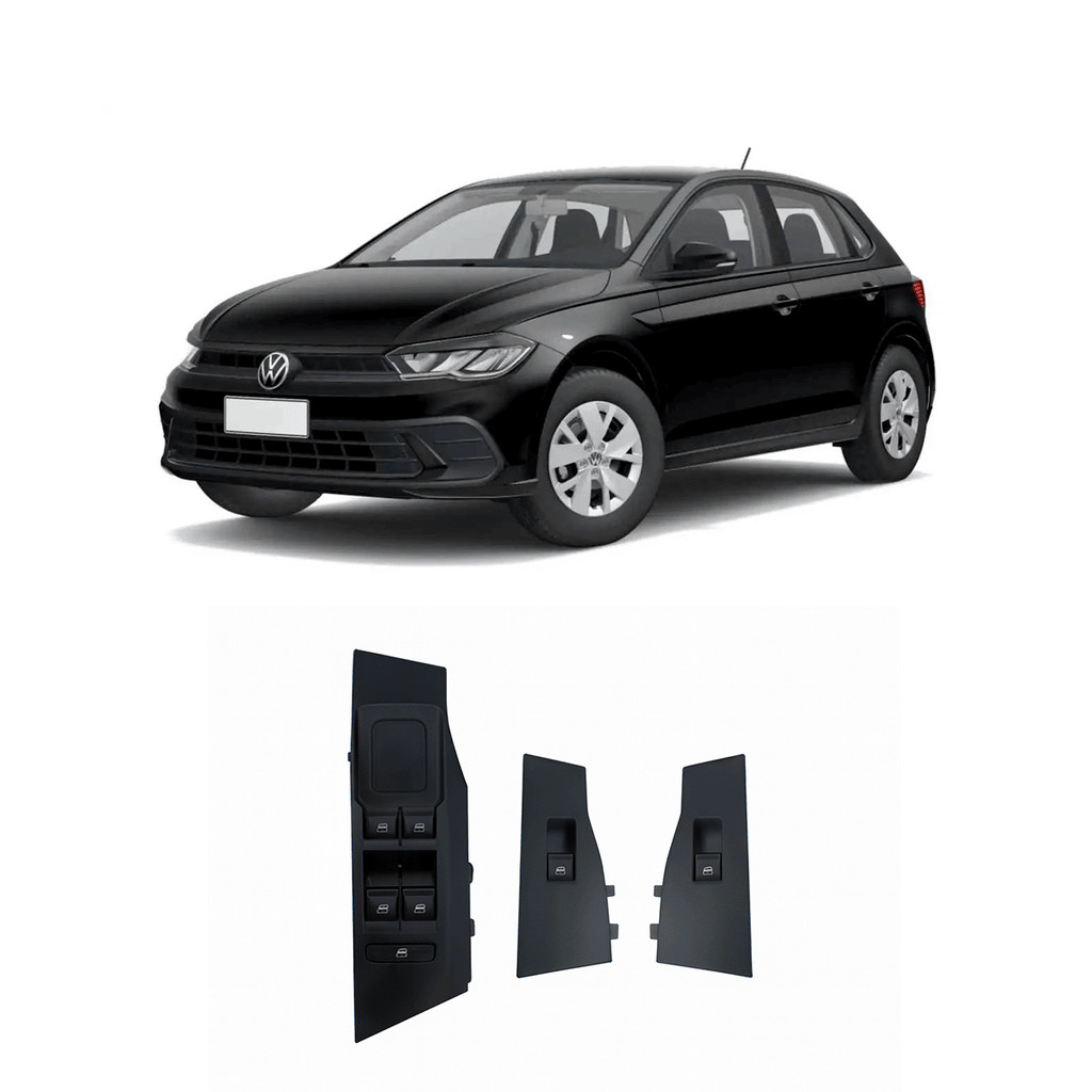 Kit Vidro Elétrico Antiesmagamento Volkswagen Polo 2023 a 2025 4 Portas Original Tragial em Oferta na Shopee