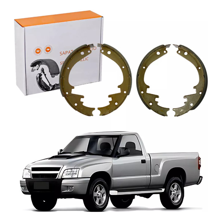 Detalhes do Sapata de Freio Blazer S10 2.2 2.4 2.8 Original Starke