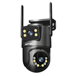 Câmera De Segurança a Prova de água Lente Dupla APP YOOSEE IP66 Camera IP WiFi 360 Cor Preto em Oferta na Shopee