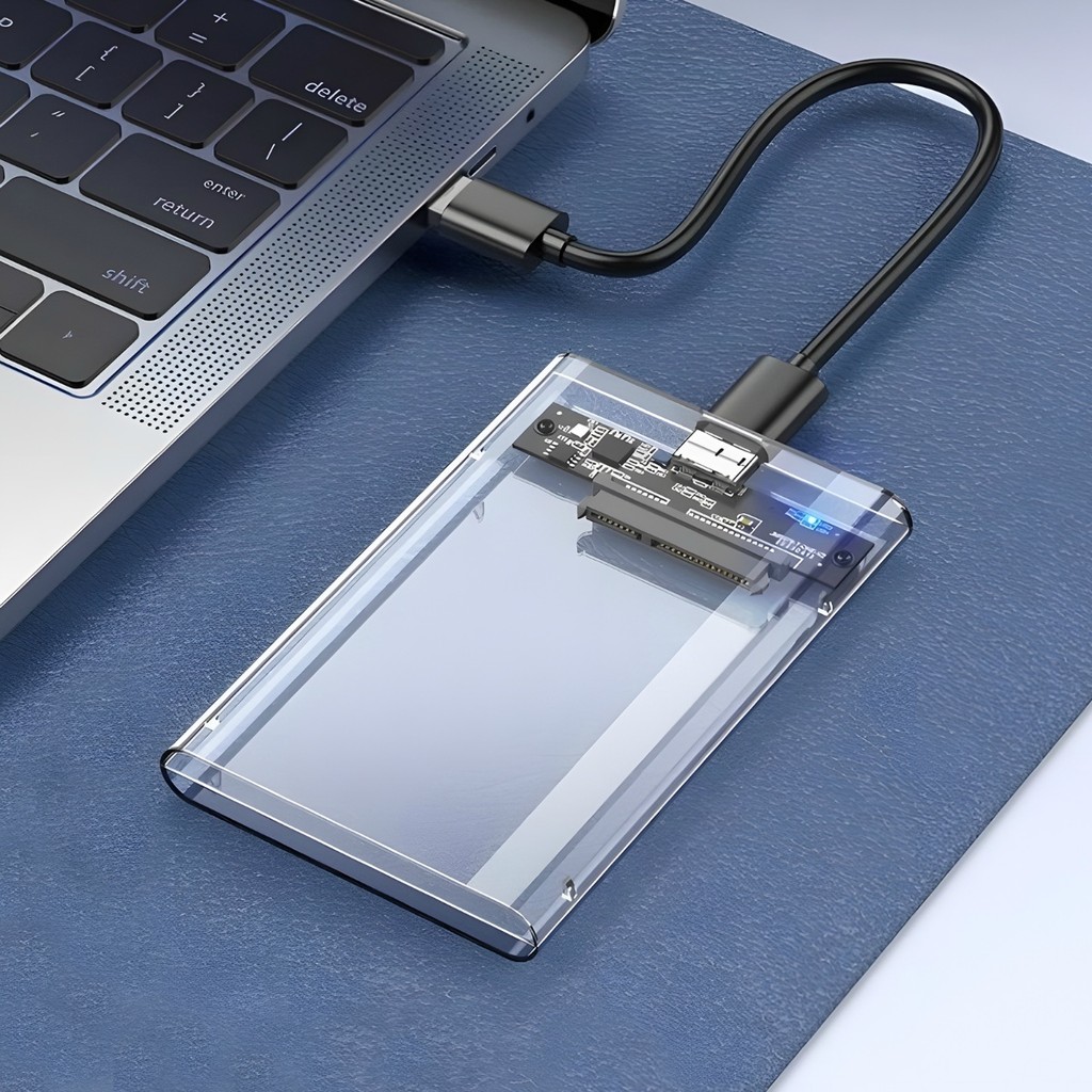 Case De Gaveta Usb 3.0 Hd 2.5 Sata Externo - Alta Qualidade ANJGG