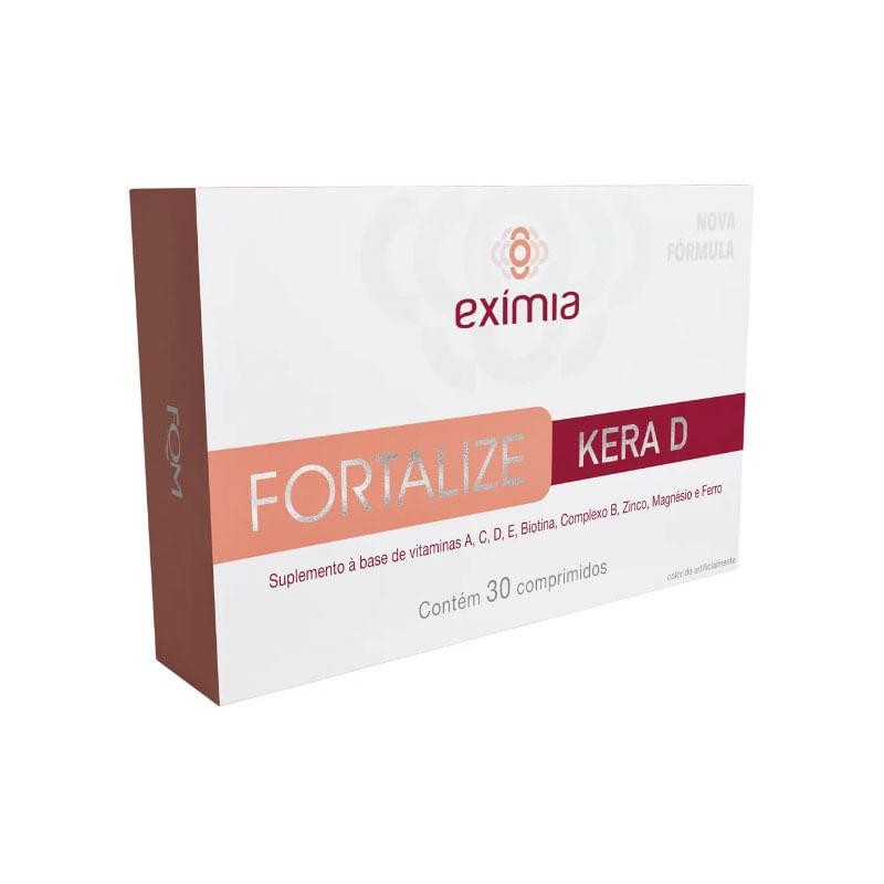 Exímia Fortalize Kera D 30 comprimidos em Oferta na Shopee