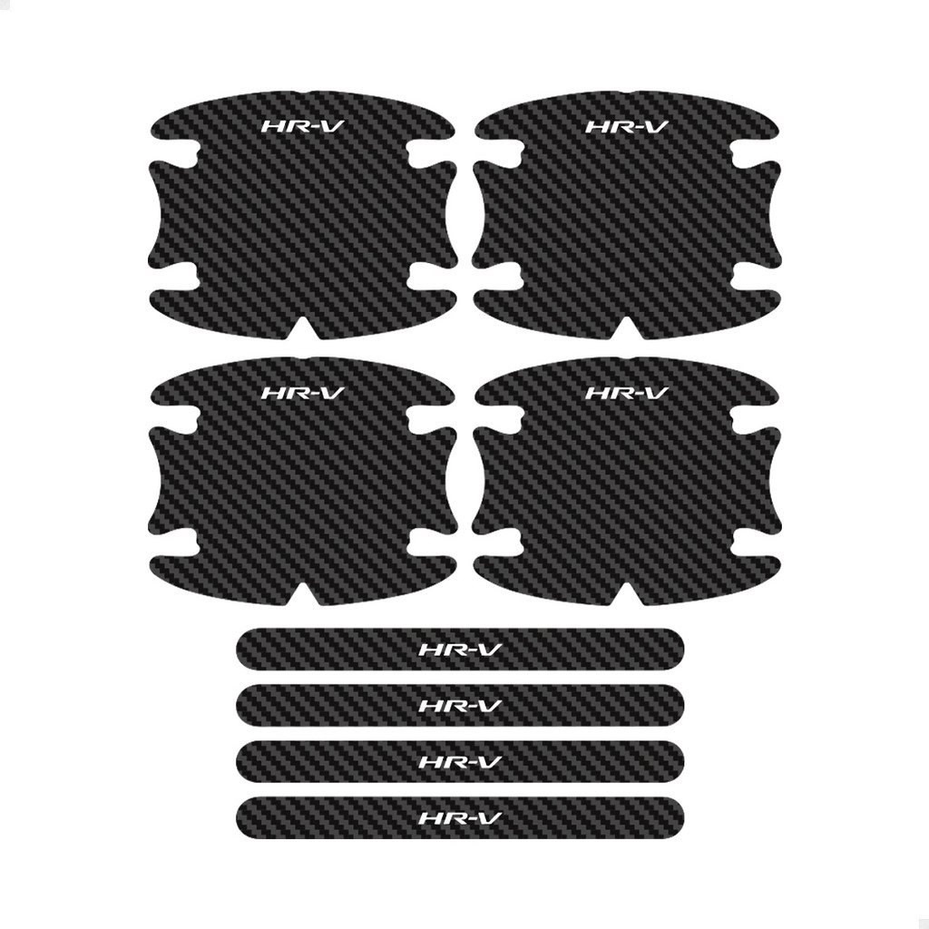 Kit Adesivos Protetor Maçaneta Para Hrv Fibra De Carbono em Oferta na Shopee