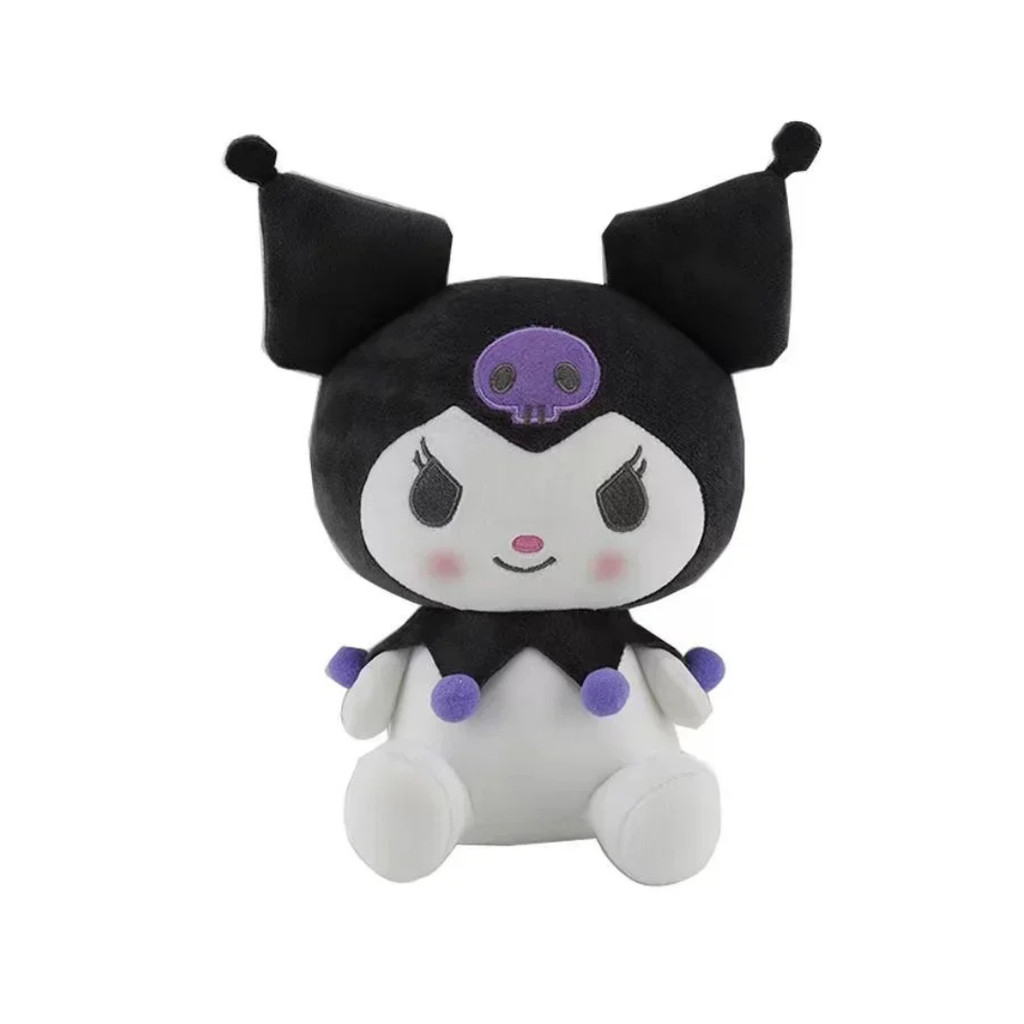 Pelúcia Kuromi, 25cm – Boneca Macia Anime Brinquedo fofo, Presente Perfeito!