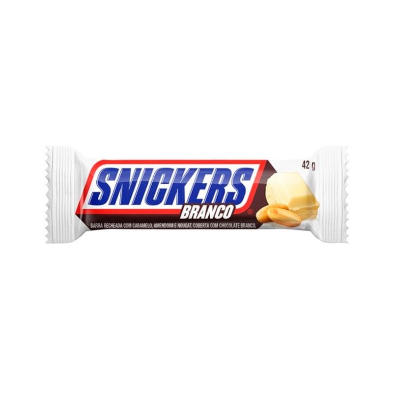 Chocolate Snickers Branco 42g em Oferta na Shopee