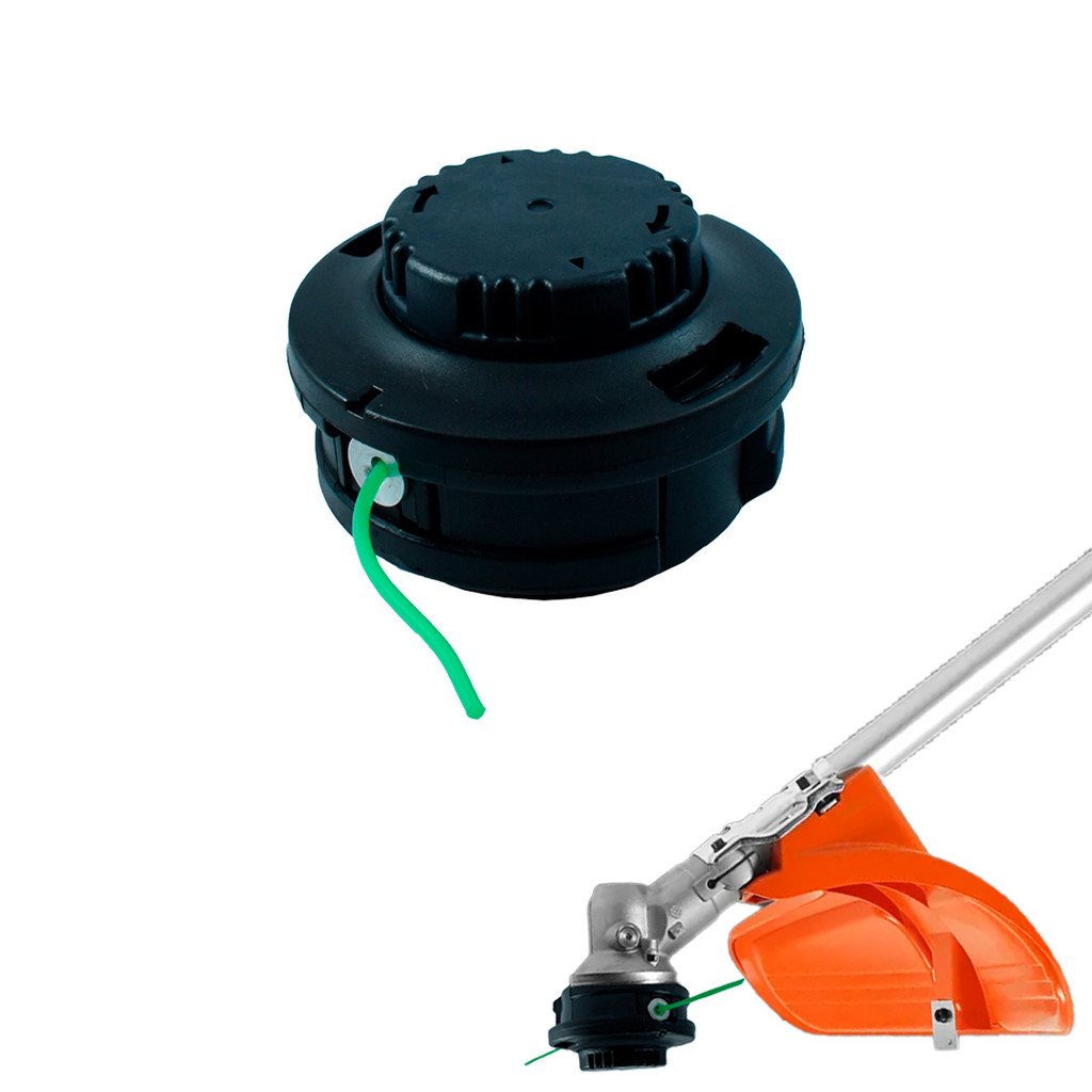Carretel Automático Para Roçadeira Husqvarna 143/143RII/235 Peça Reposição Grama