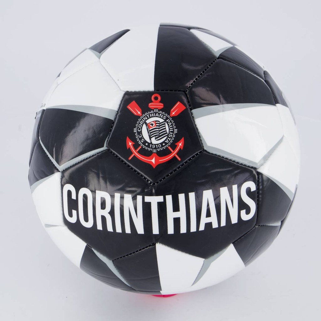 Bola Corinthians Mundial 2.0 Campo Preta e Branca