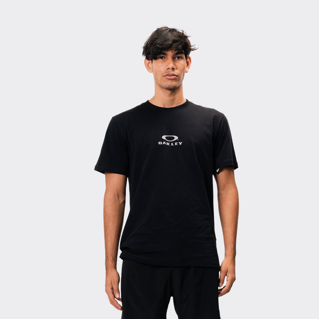 Camiseta Oakley Bark New Preta em Oferta na Shopee