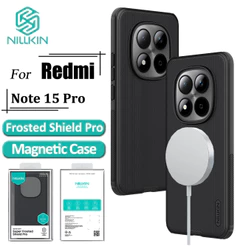 Nillkin Capa Magnética Para Xiaomi Redmi Note 15 Pro/+ 5G Super Fosca Escudo Traseira À Prova De Choque
