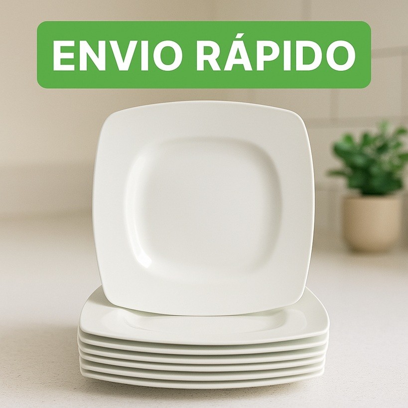 Kit 5 a 50 Pratos de SOBREMESA Quadrados Plástico festas aniversários aperitivos Natal doces lanche em Oferta na Shopee