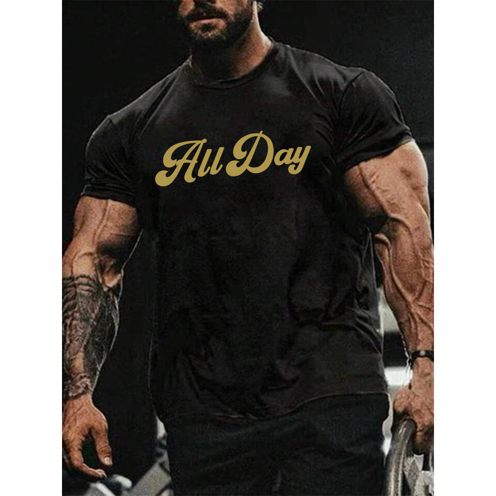 Camiseta Oversized Frase Facil Pra Quem Tem Odio Camisa Algodão Confortavel Treino Academia Dourada All Day