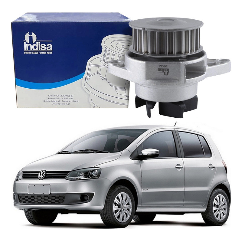 Bomba Dagua Indisa Fox 1.0 8v Ea111 2009 A 2014 em Oferta na Shopee