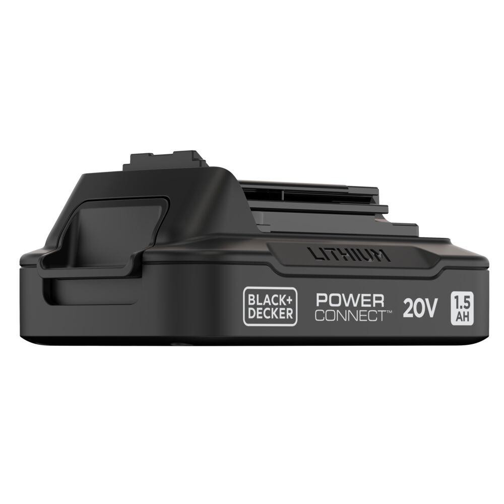 Bateria de Lítio Íon BLACK+DECKER BDL1520S 20V 1,5Ah