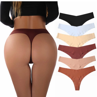 Kit 5 Calcinha Sem costura FIO DENTAL corte a Laser Não Marca na Roupa em Oferta na Shopee