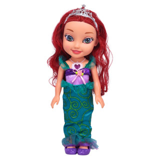 Boneca Princesa Sereia Que Fala Vestido Verde Articulada - Castela em Oferta na Shopee