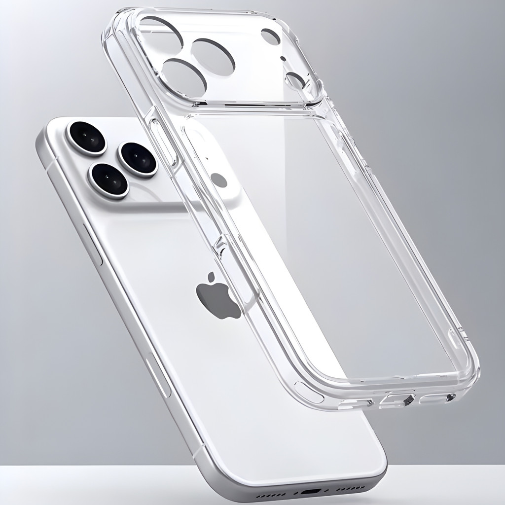 Capinha Transparente Capa  Anti-Impacto Para IPhone 17 Pro Max, 17 Pro, 17 Air e 17 Normal Alta case