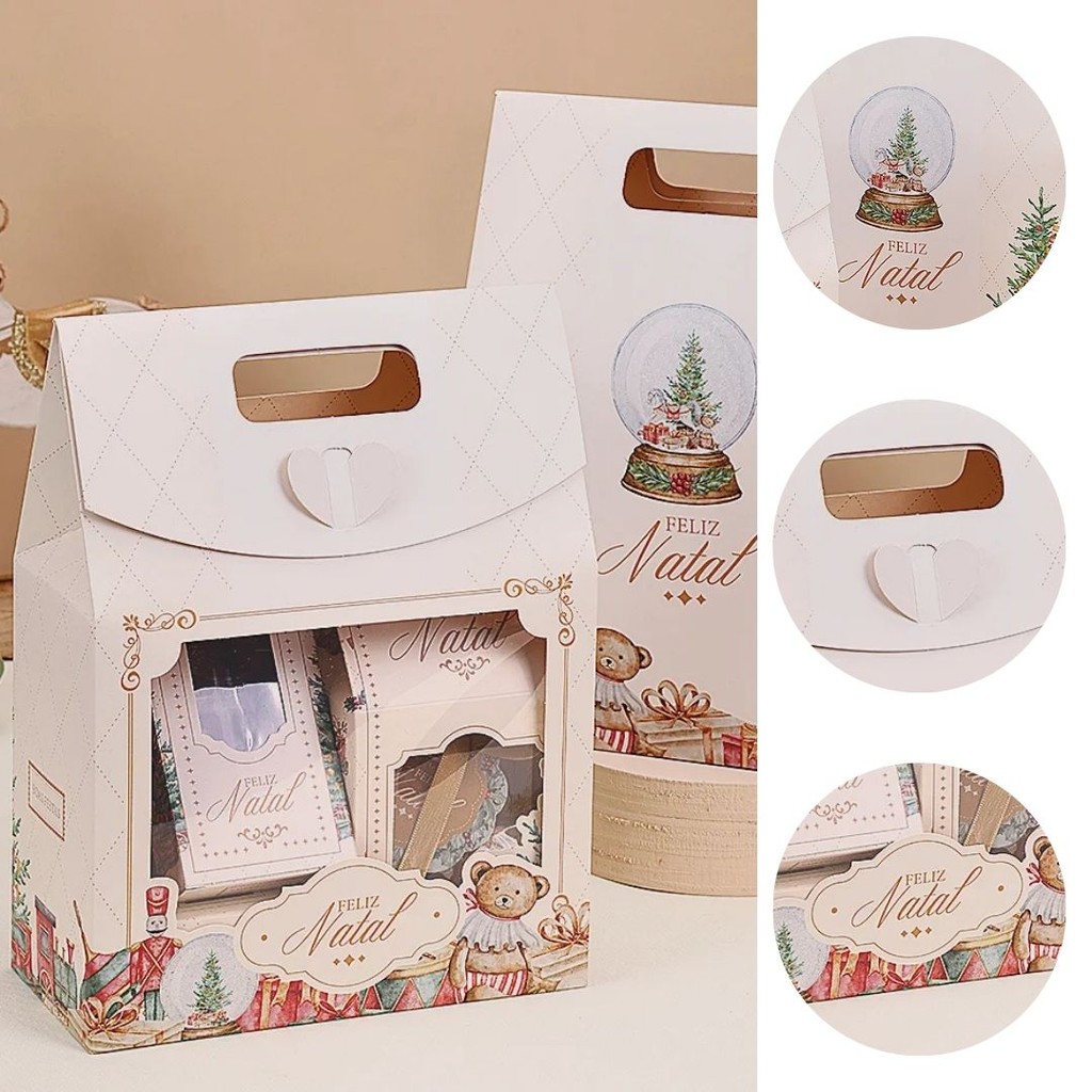 10 SACOLA NATAL COM VISOR MÉDIA CANDURA 5127 ( JANGO NATAL 2025 )
