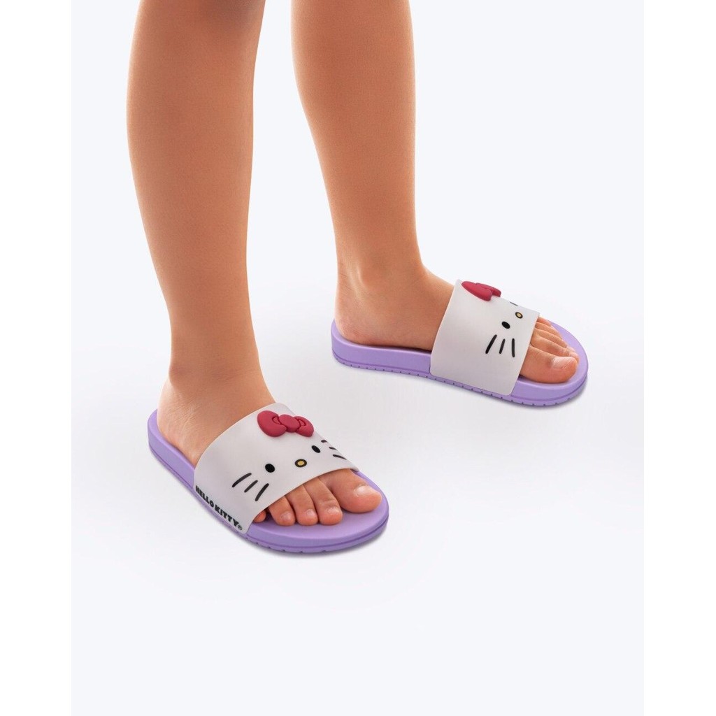 Chinelo Slide Infantil  Grendene Kids Hello Kitty Mania em Oferta na Shopee