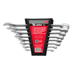 JOGO DE CHAVE COMBINADA, CRV CROMO FOSCO 6-19MM, 8PCS // MTX