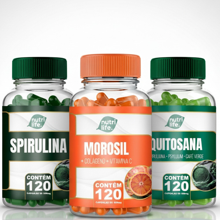 Shape Fit - Desafio 30 dias - Seca Tudo - Mais Energia  com Spirulina, Laranja Moro e Quitosana