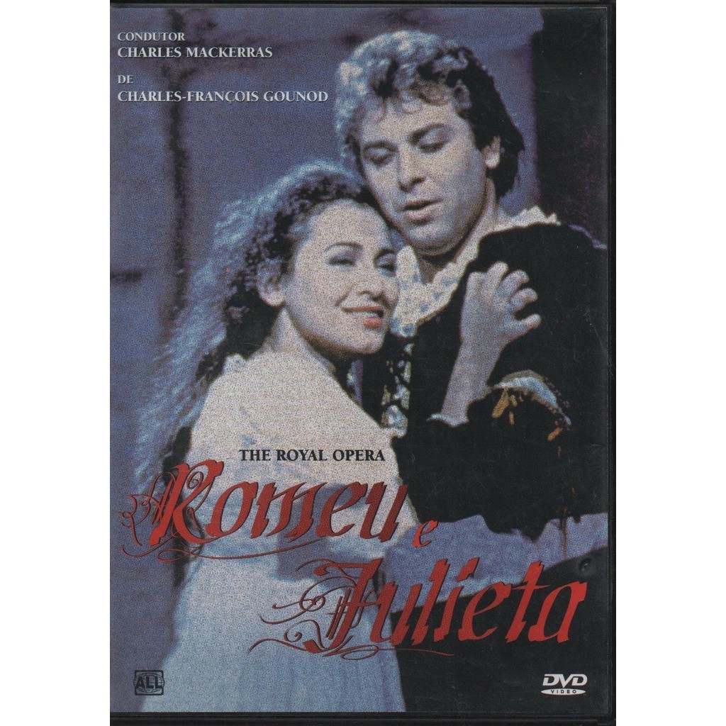 Dvd - Romeu E Julieta - Royal Opera Roberto Alagna - Lacrado