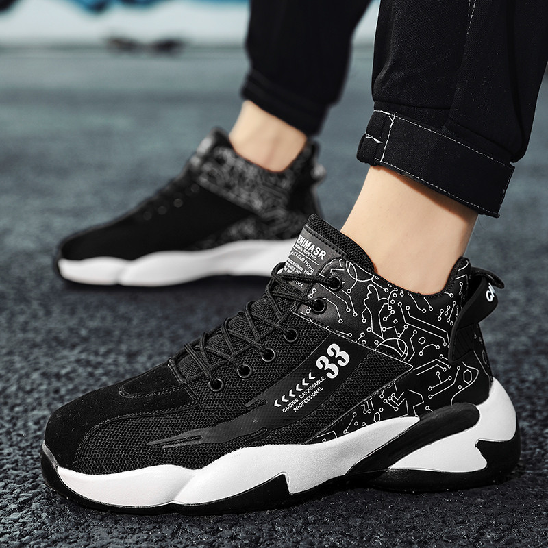 Sapatos masculinos outono inverno sapatos da moda 2022 sapatos esportivos casal mais veludo sapatos de algodão masculino