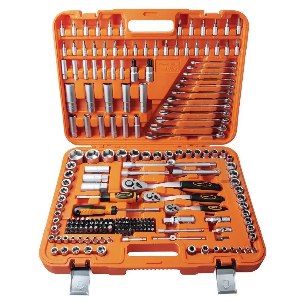🛍️ Jogo de Ferramentas 212 Peças com Maleta 46000408 TRAMONTINA PRO