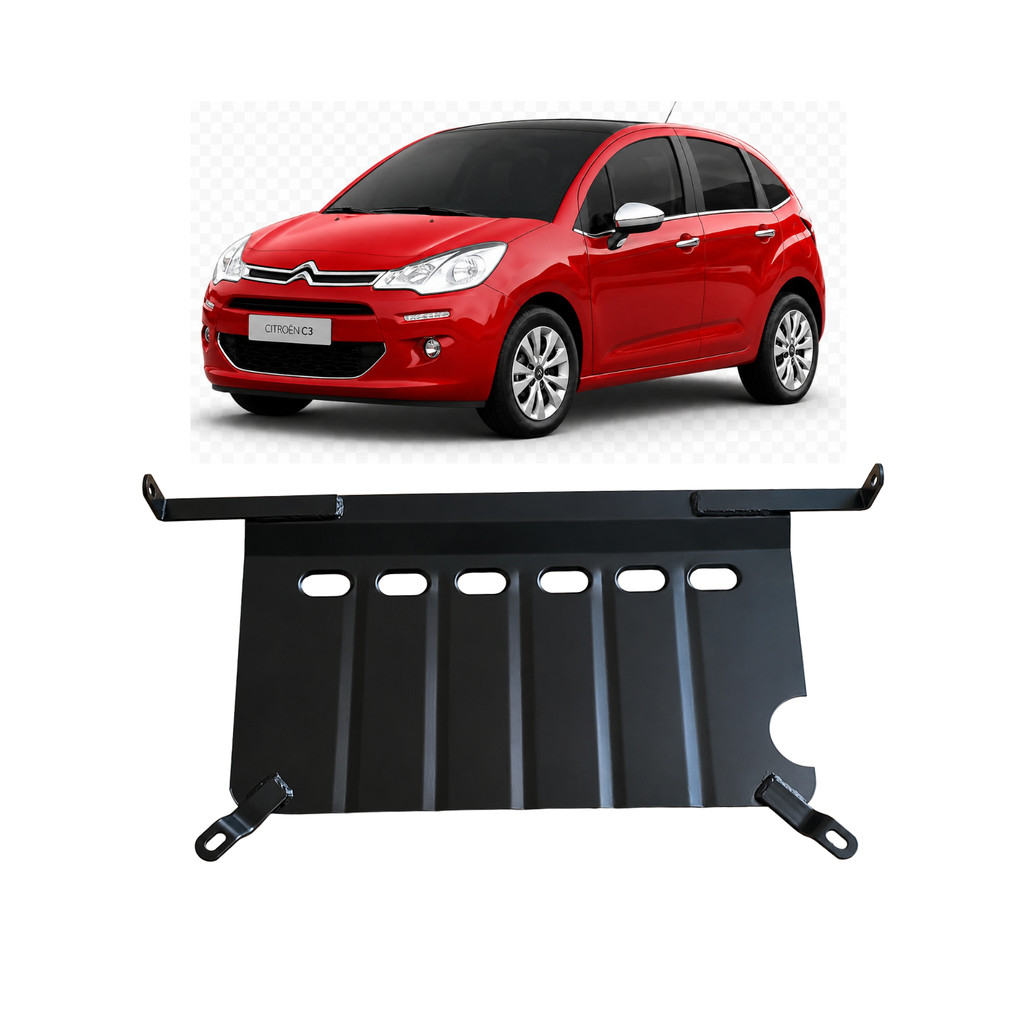 Protetor Carter Citroen C3 Chapa 16 1,5mm 2015 2016 2017 2018 2019 2020 2021