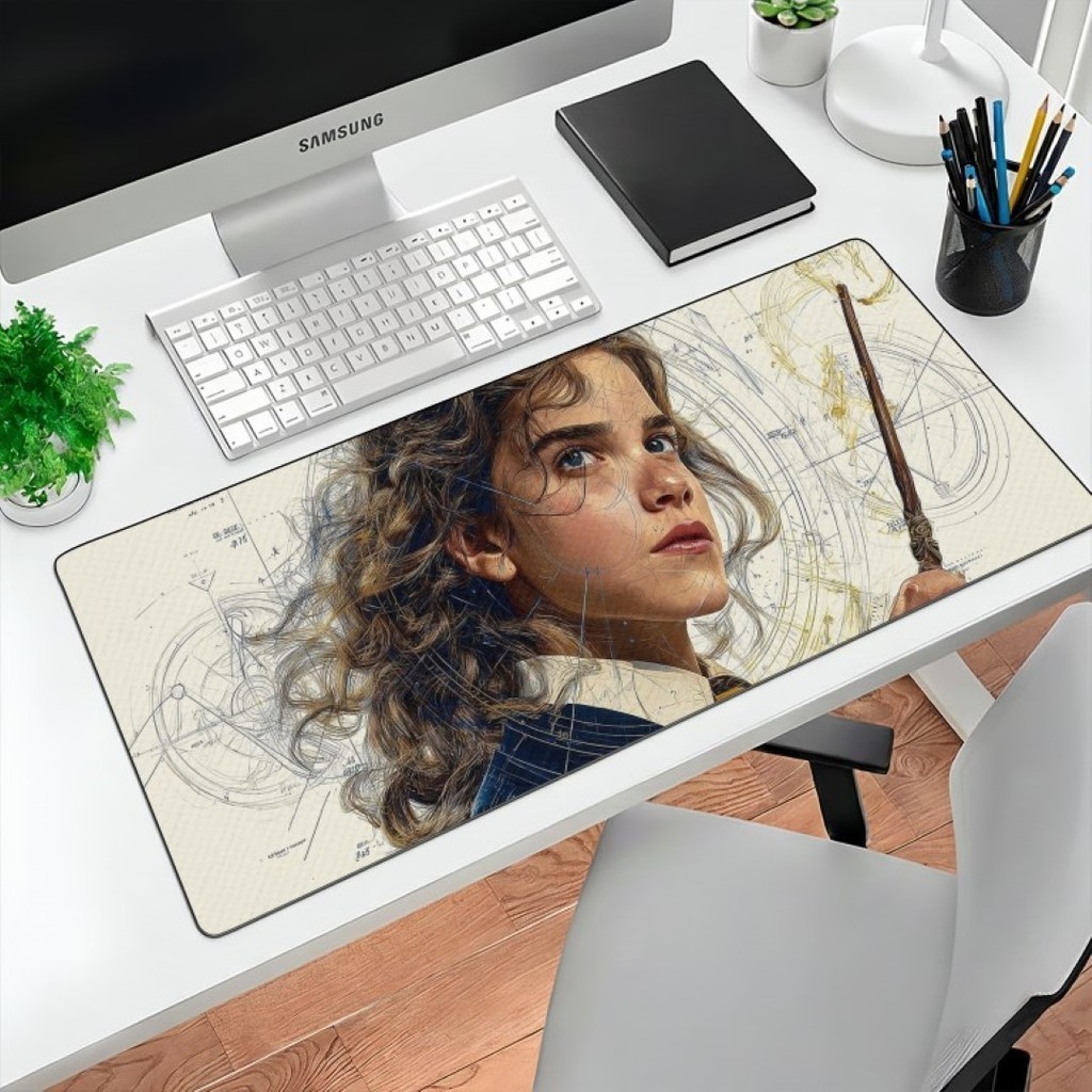 MousePad Grande Hermione Granger Harry Potter 80x30 Grande Gamer Geek  Magic