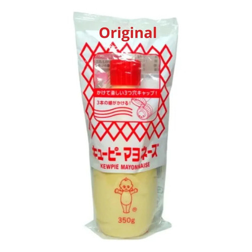 Maionese Kewpie 350g Maionese Temperada Japonesa