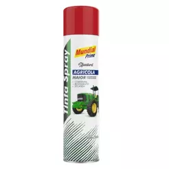 Tinta Spray Mundial Prime Agrícola Vermelho 400ml
