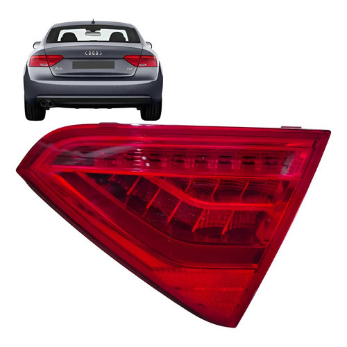 Lanterna Direita Audi A5 2014 2015 2016 2017 Aplique Tampa Direito/passageiro Vermelho