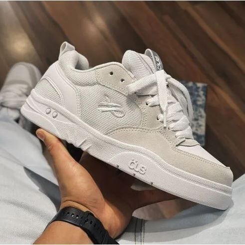 Tênis Skate Masculino Branco OUS Estiloso!!!~