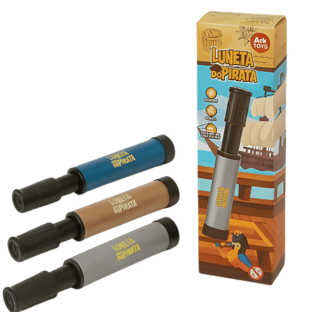 Brinquedo Luneta Pirata - Cores Sortidas - Ark Toys