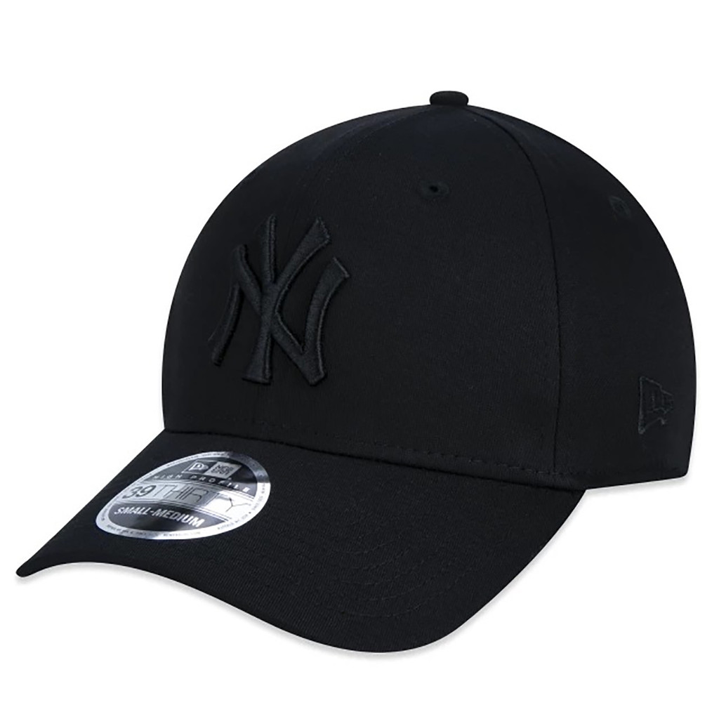 Boné New Era 39thirty Mlb New York Yankees Fechado Preto
