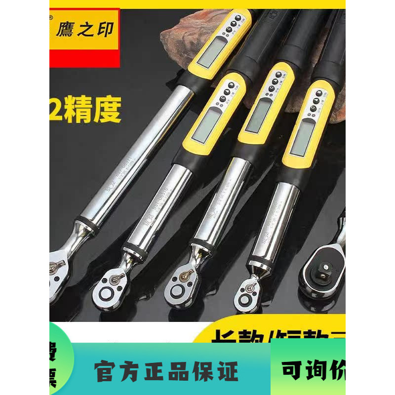 Chave de torque de vedação de águia, Display Digital, alta precisão, torque ajustável, chave de catraca, ferramenta de r