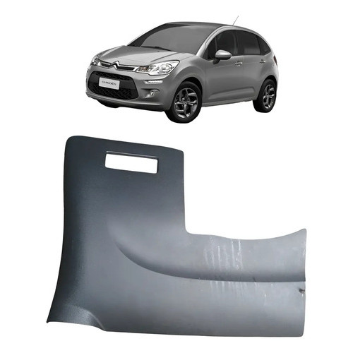Moldura Inferior Volante Lado Esquerdo Citroen C3 13 A 17