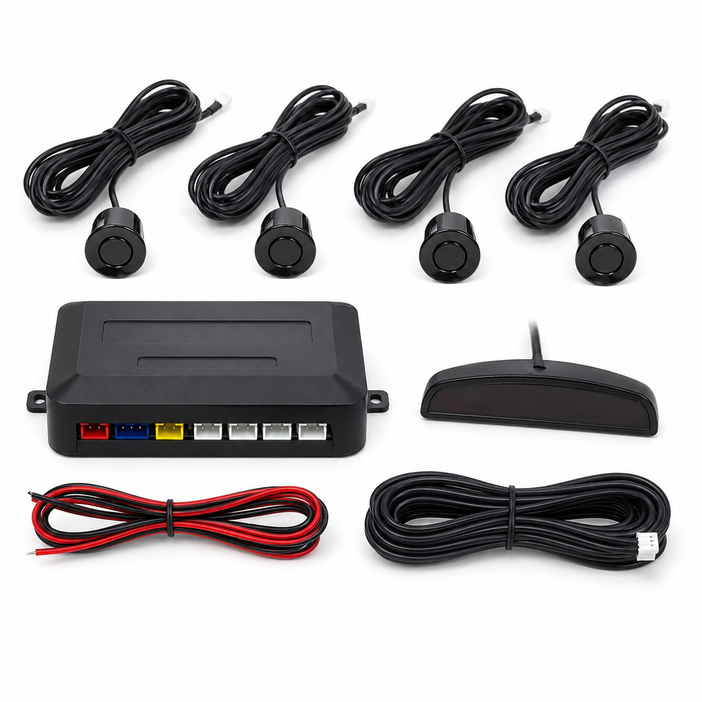 Sensor Estacionamento Carro com Visor LED + Sistema de Ré   Bipe