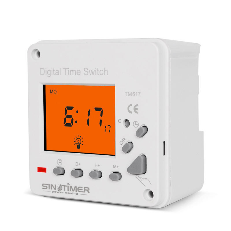 Temporizador Interruptor Horário SINOTIMER TM617 220V Relé