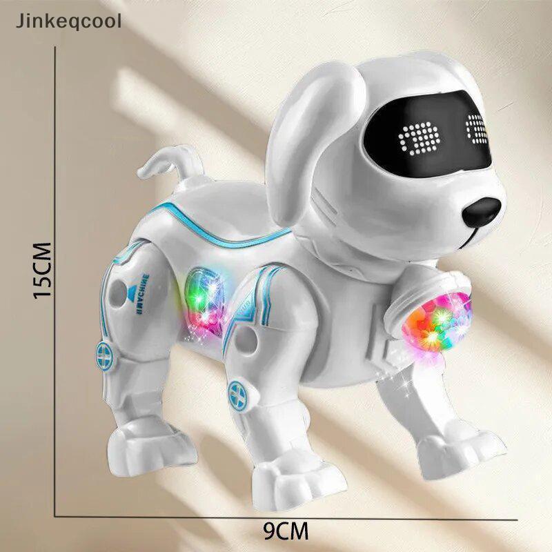 Jqbr Robô Cachorro Eletrônico Stunt Pet Toque Interativo Programável Caminhada Inteligente QDD