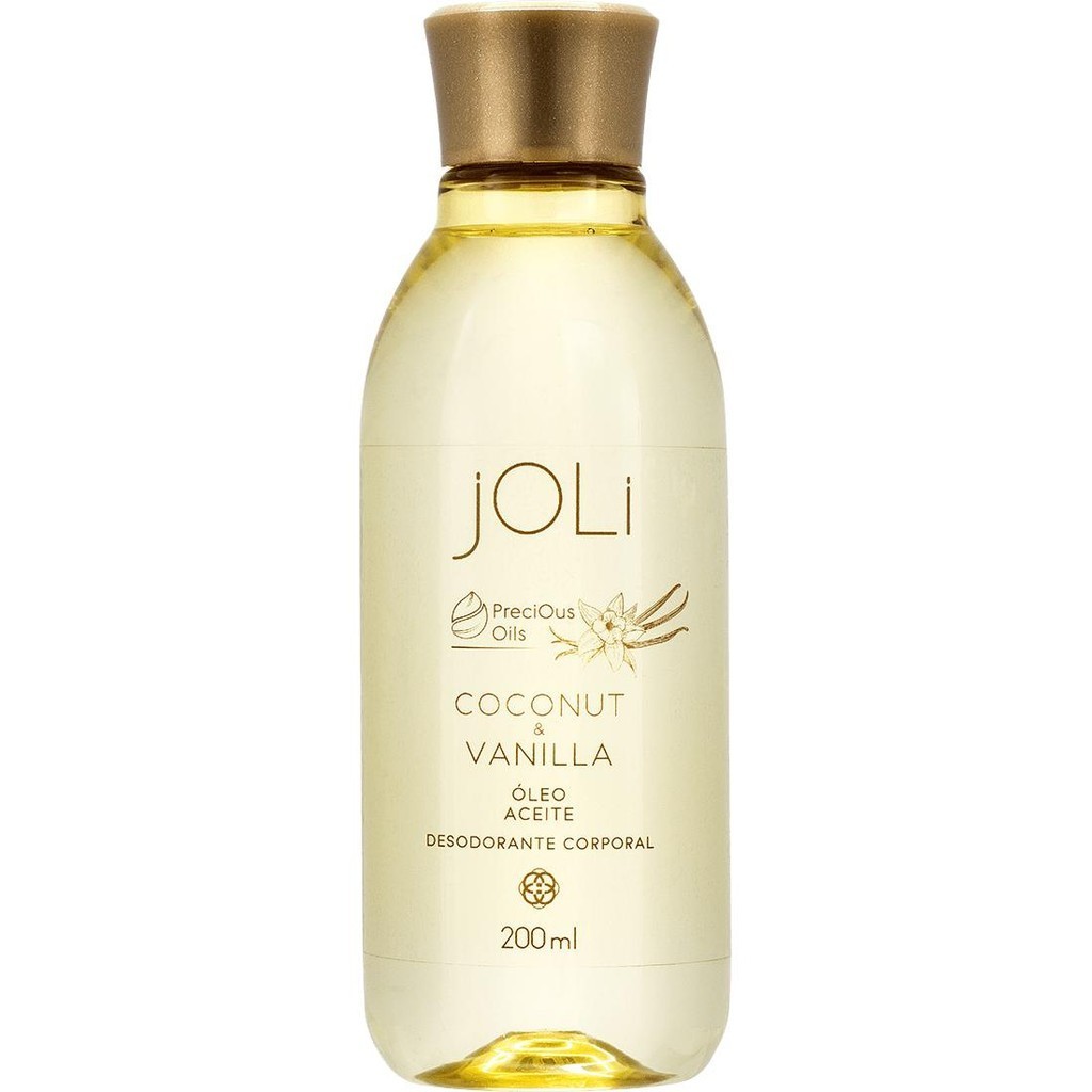 Óleo Desodorante Corporal Joli Vanilla e Coco Hinode 200ml