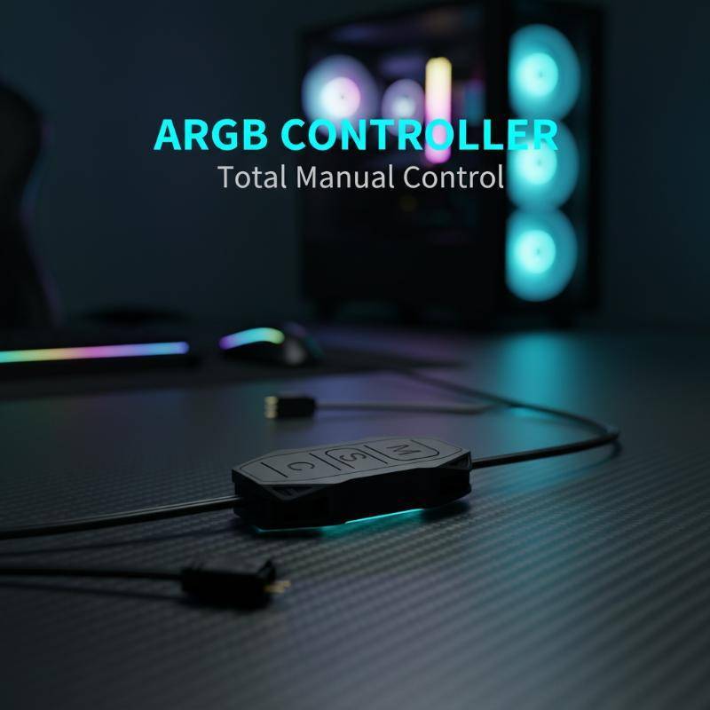[LUL] SATA Power 5V 3Pin ARGB Controlador De Iluminação Mini Hub RGB Para PCputer Case Ventiladores Endereçáveis LED Con