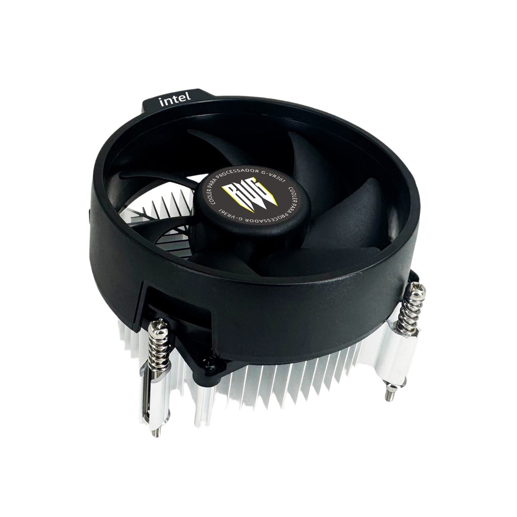 Cooler para Processador Intel LGA 70W Dissipador de Calor Ventoinha 4 Pinos 12V G-VR361