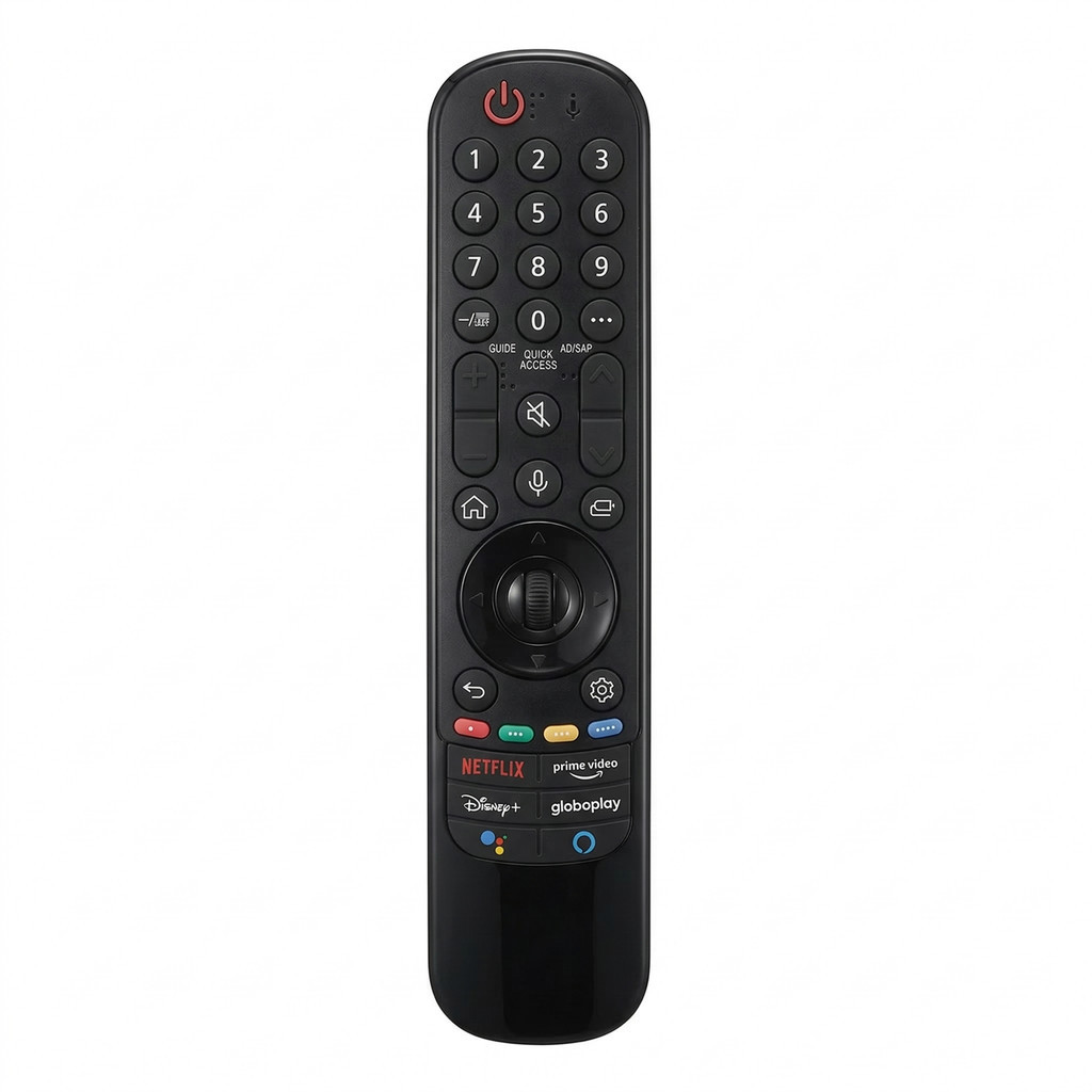 Controle Smart Magic Compatível com LG Mr21ga Mr22ga Mr23ga Mr24ga com Voz e Mou