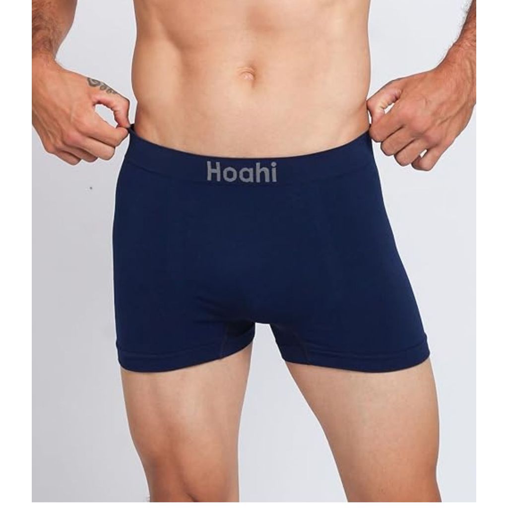 Kit 3 Cuecas Boxer De Poliamida Sem Costura Hoahi Unica