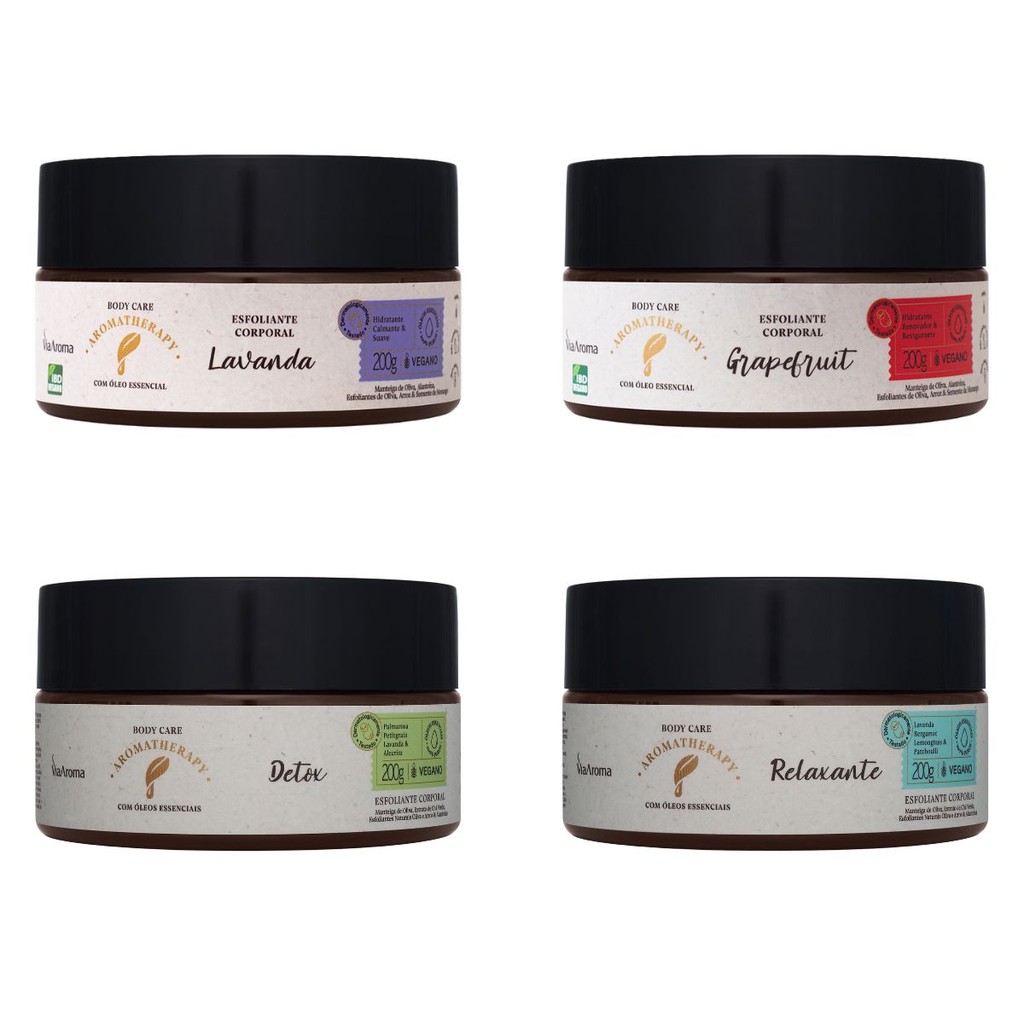 Esfoliante Corporal Aromatherapy Via Aroma - 200g